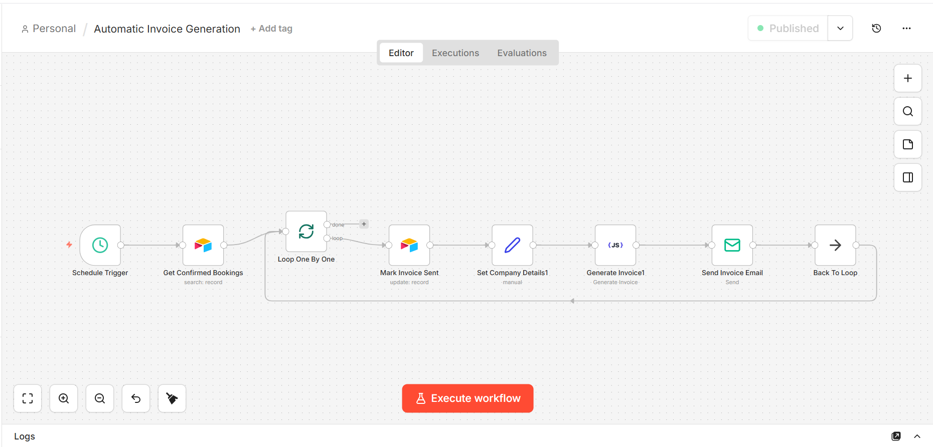 Auto Invoice Generation